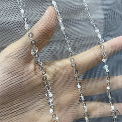 Wedding Veil With Comb Cathedral Bridal Veil Sequins Beaded Long Sparkle Veil Luxury Veil Bridal Veils Real Photo - $179.90
