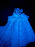 Cinderella Dress Shinning off the light One Shoulder Neck Dress OSL202201