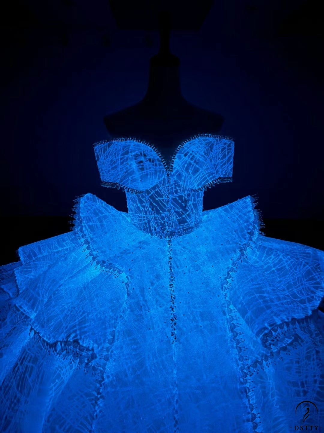 Cinderella Dress Shinning off the light One Shoulder Neck Dress - Quinceanera Dress $998