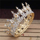 Crystal Vintage Royal Queen Tiaras and Crowns Wedding Jewelry Accessories
