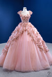 Light Luxury Minority High-Grade Solo Pettiskirt Host Performance Costume 67434 - Pink flesh color [one-piece dress]] / Customized Size - 