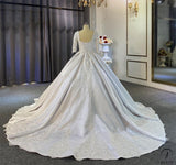 Luxury Embroidered Sleeveless Wedding Dresses OS3976 - Wedding & Bridal Party Dresses $1,499.99