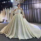 Copy of Luxury Embroidered Sleeveless Wedding Dresses OS3974 - Wedding & Bridal Party Dresses $1,699.99