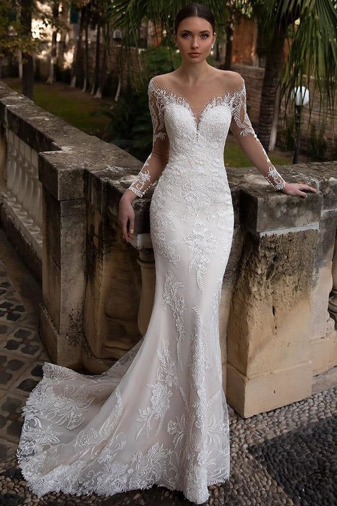 Lauren Elaine Siren | Sparkle Corset Mermaid Detachable Wedding Gown