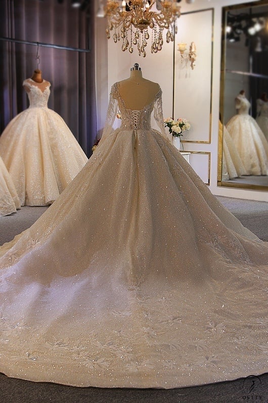 HN EXCLUSIVE 3824 - Custom Size - Wedding & Bridal Party Dresses $1,405