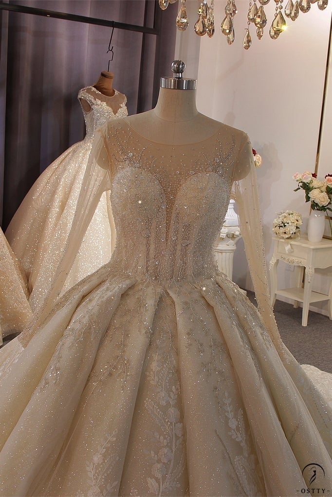 HN EXCLUSIVE 3826 - Custom Size - Wedding & Bridal Party Dresses $1,009.99