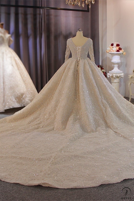 HN EXCLUSIVE 3902 - Custom Size - Wedding & Bridal Party Dresses $1,399