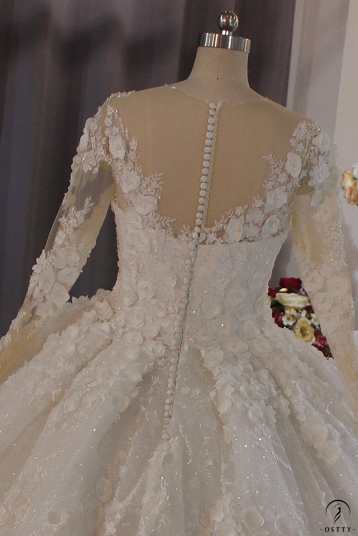 HN EXCLUSIVE 3919 - Custom Size - Wedding & Bridal Party Dresses $1,175