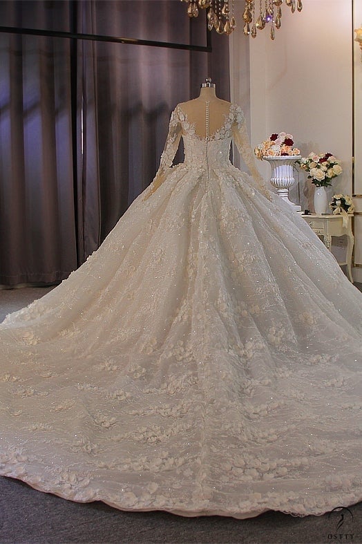 HN EXCLUSIVE 3919 - Custom Size - Wedding & Bridal Party Dresses $1,175