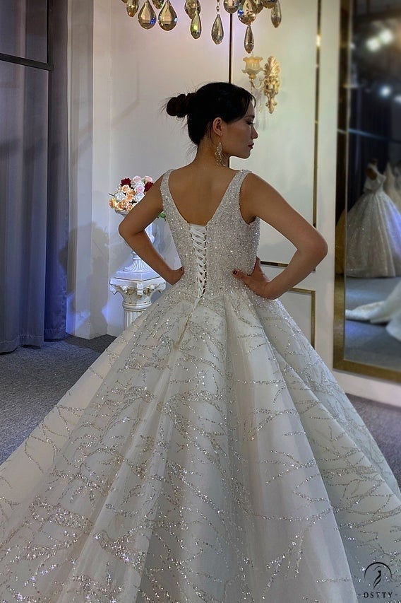 HN EXCLUSIVE 3924 - Custom Size - Wedding & Bridal Party Dresses $1,899