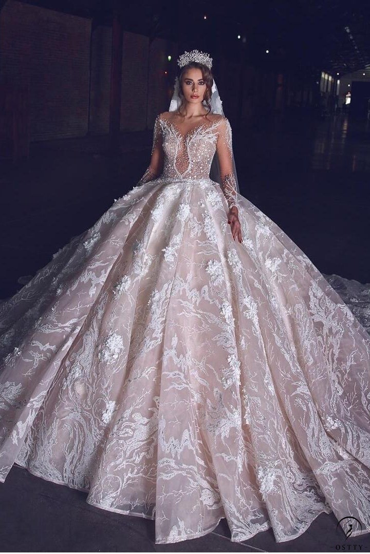 HN EXCLUSIVE 3947 - Custom Size - Wedding & Bridal Party Dresses $1,299