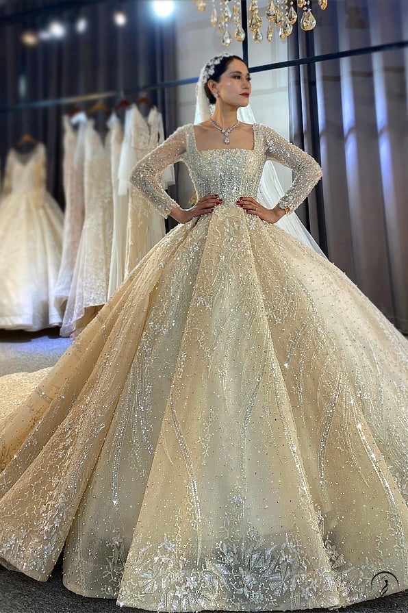 HN EXCLUSIVE 3955 - Custom Size - Wedding & Bridal Party Dresses $1,699