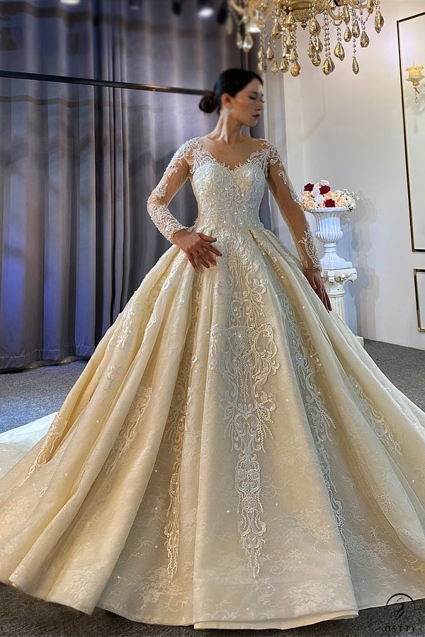 HN EXCLUSIVE 3979 - Custom Size - Wedding & Bridal Party Dresses $1,399