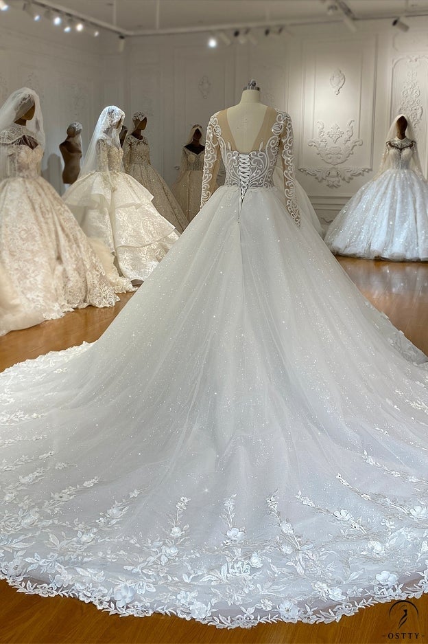 HN EXCLUSIVE 4176 - Custom Size - Wedding & Bridal Party Dresses $790