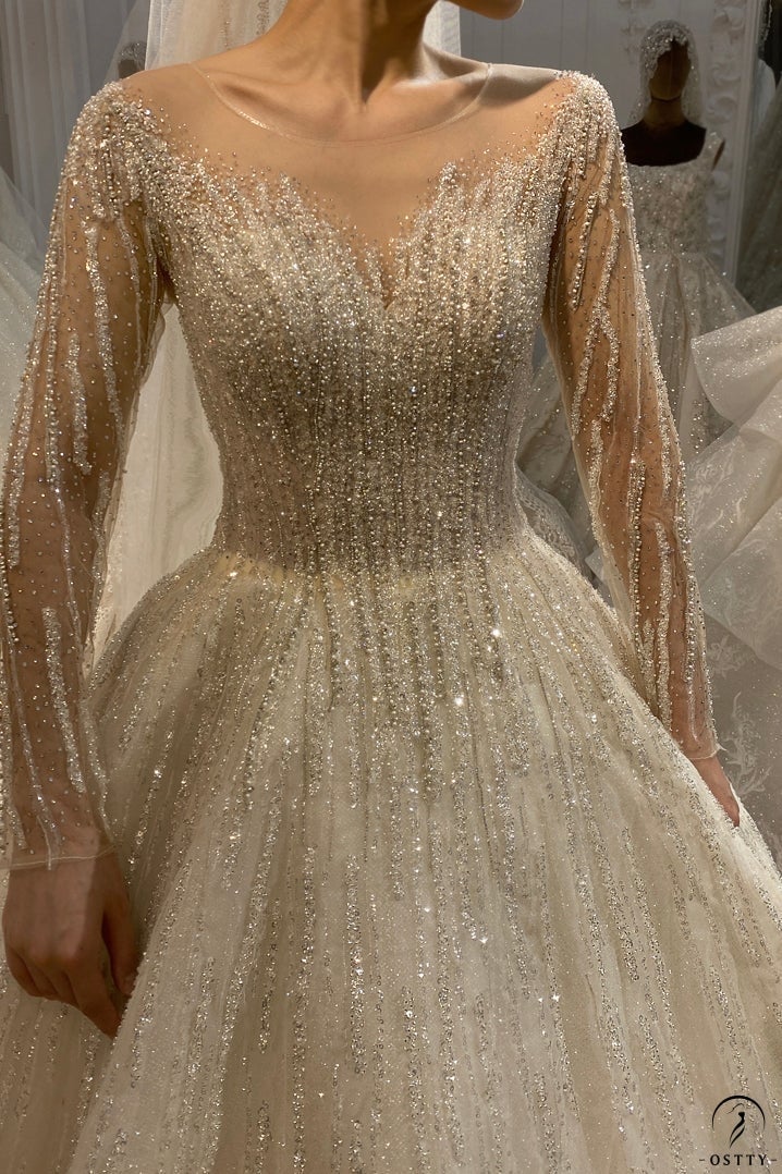 HN EXCLUSIVE 4178 - Custom Size - Wedding & Bridal Party Dresses $1,180
