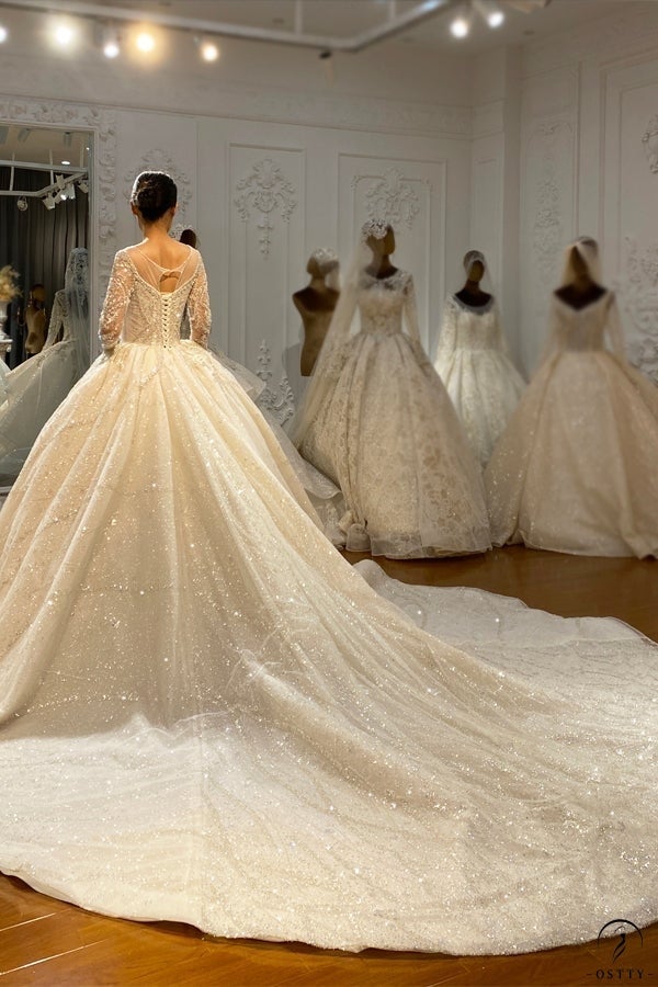 HN EXCLUSIVE 4185 - Custom Size - Wedding & Bridal Party Dresses $1,500