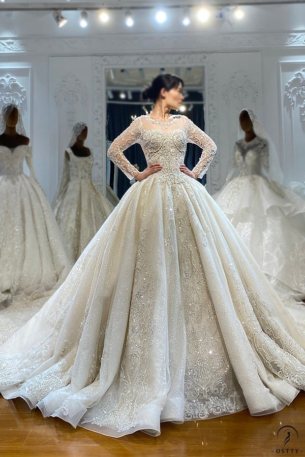 HN EXCLUSIVE 4191 - Custom Size - Wedding & Bridal Party Dresses $1,600