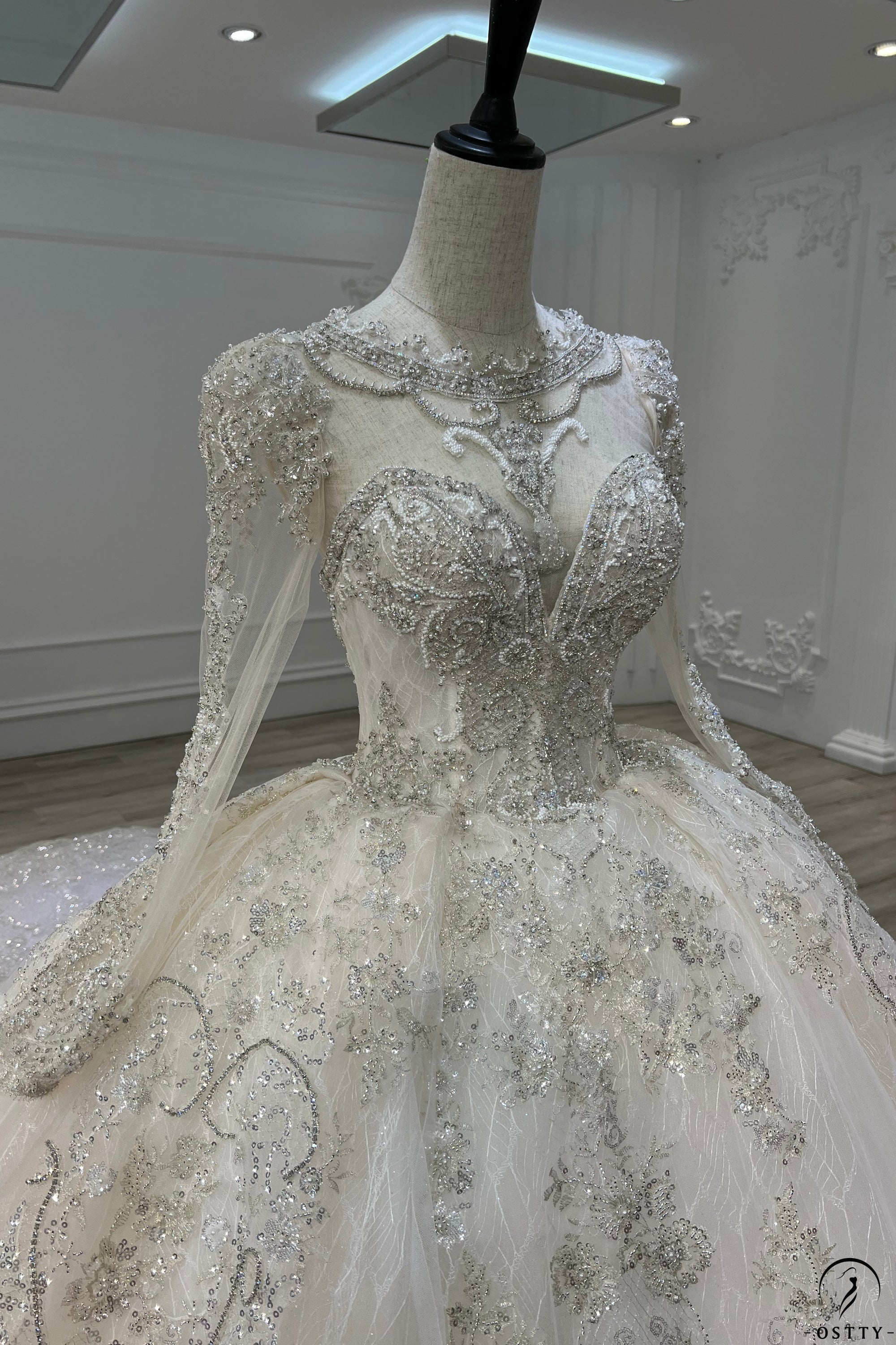 HN EXCLUSIVE L0001 - Custom Size - Wedding & Bridal Party Dresses $1,450