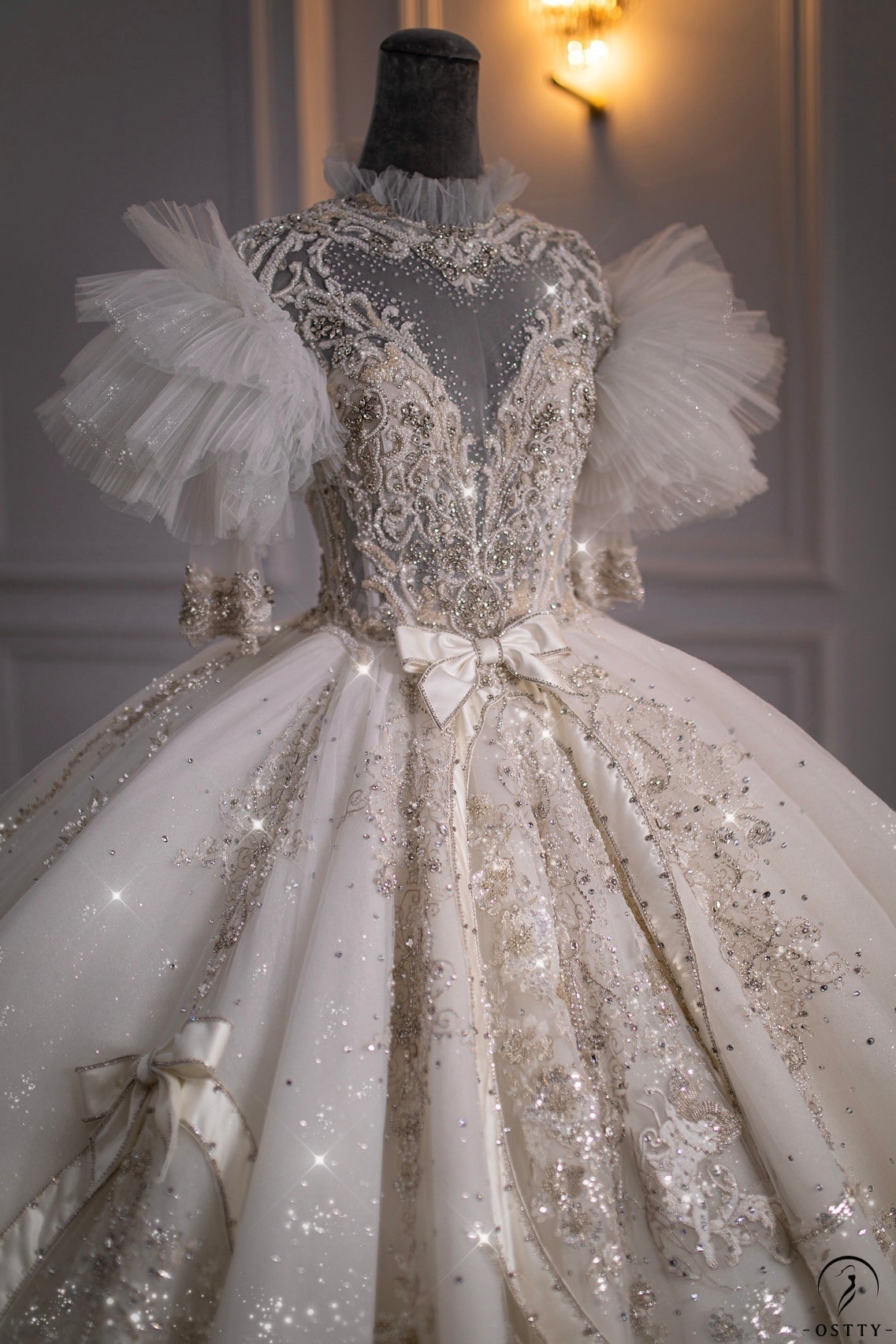 HN EXCLUSIVE L0007 - Custom Size - Wedding & Bridal Party Dresses $1,399