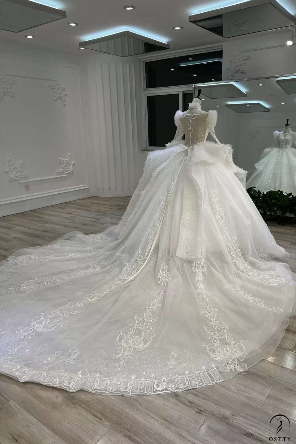 HN EXCLUSIVE L0010 - Custom Size - Wedding & Bridal Party Dresses $1,299