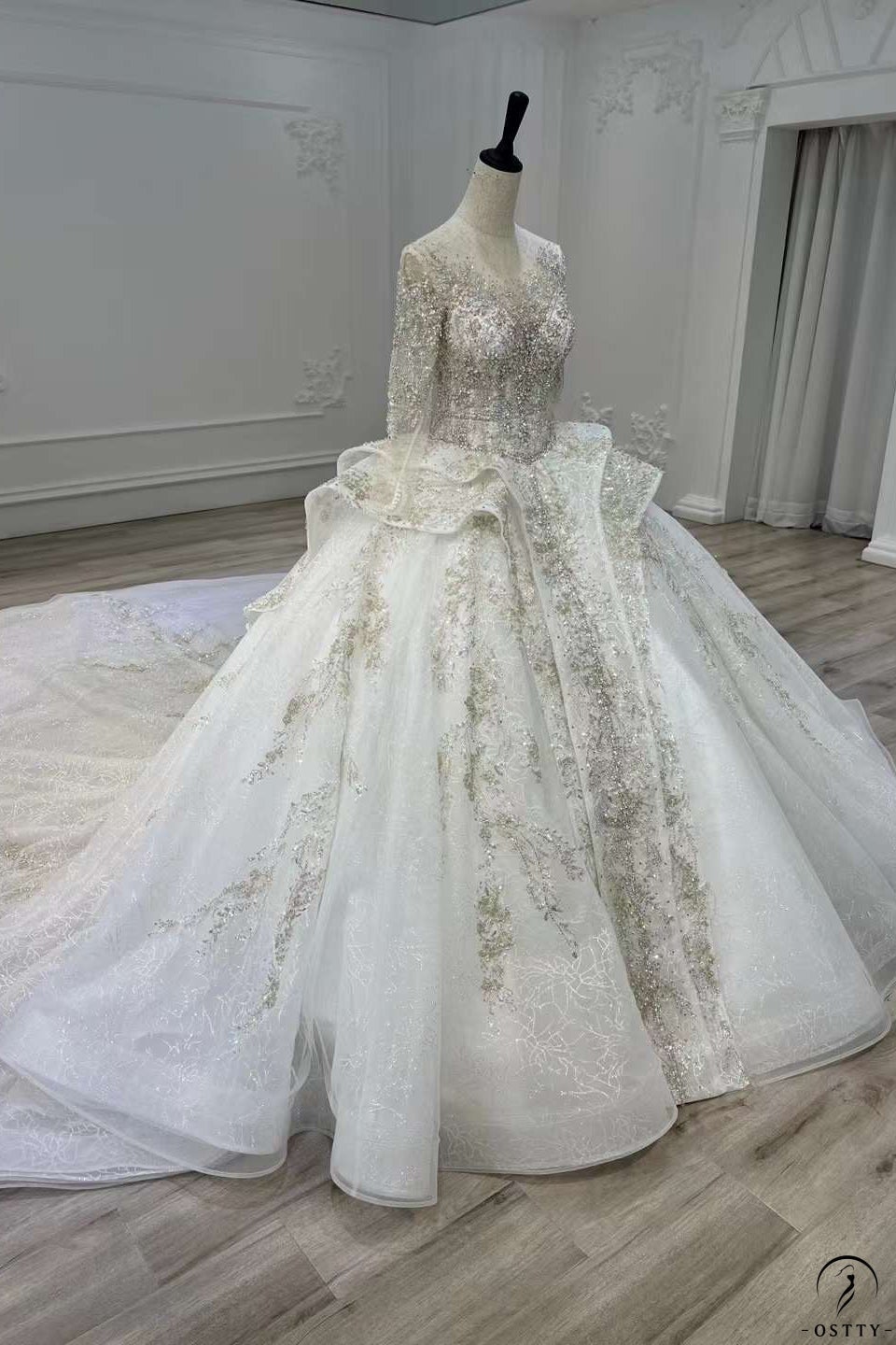 HN EXCLUSIVE L0013 - Custom Size - Wedding & Bridal Party Dresses $1,299