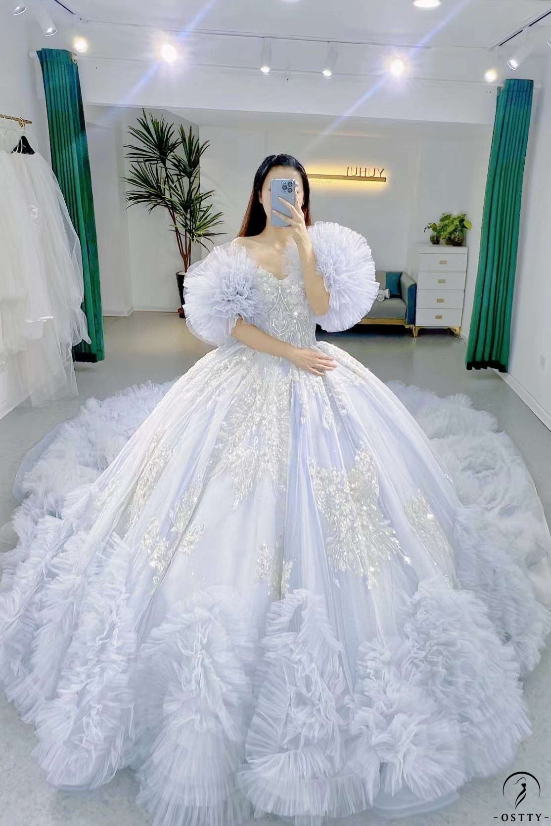 HN EXCLUSIVE L0015 - Custom Size - Wedding & Bridal Party Dresses $1,450