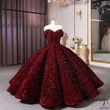Ostty Sweet 16 Sweet 15 XV Dress Quinceanera Dress - US2 / Red - Quinceanera Dress $549.99