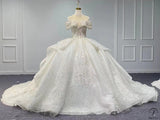 Ostty White Wedding Dress 081601 - $799
